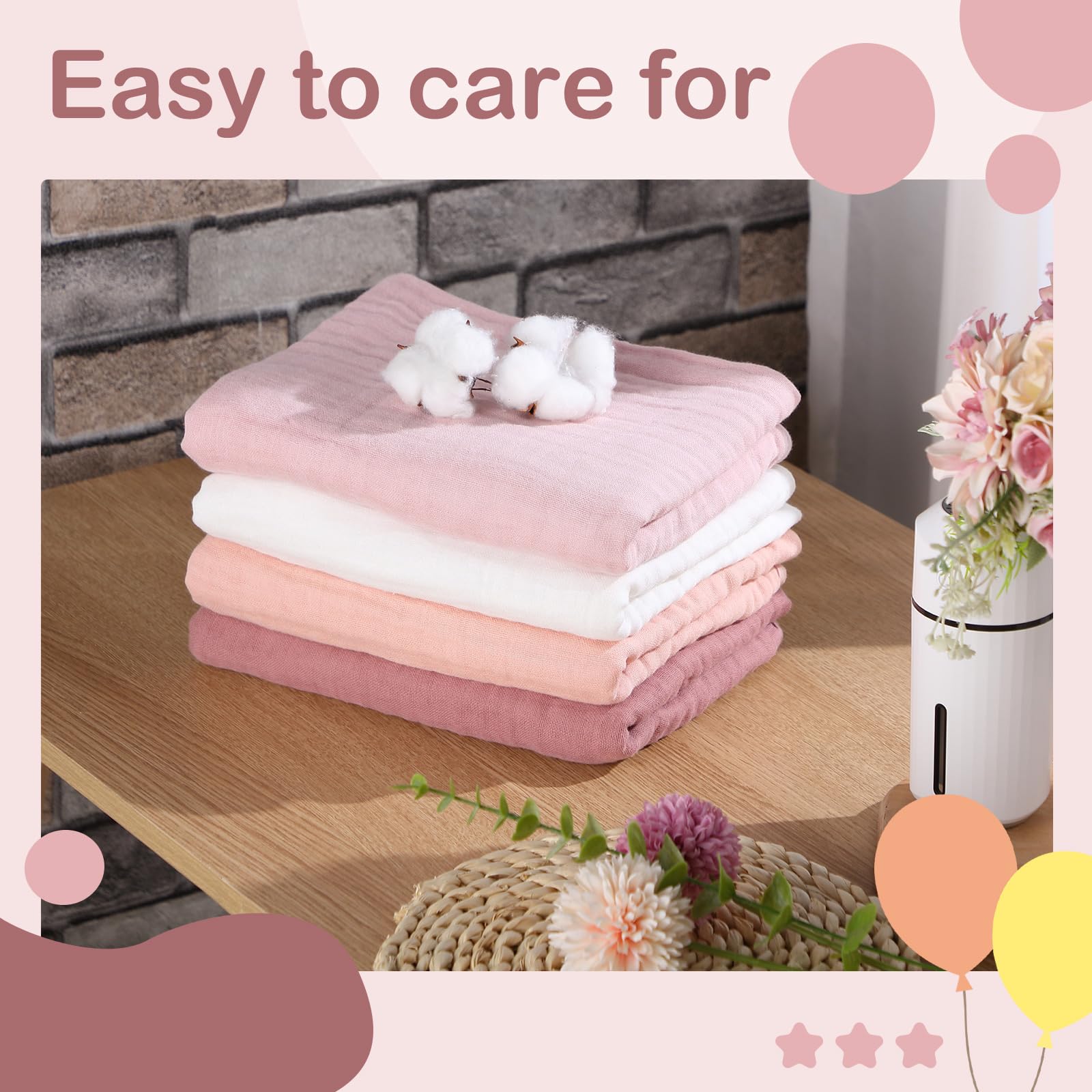 Peryiter machine-washable towels with reinforced edges stay sturdy