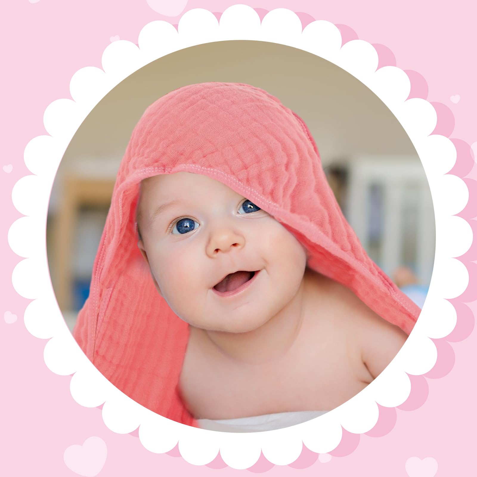 Peryiter multipurpose baby towel used as blanket, swaddle, or cover during outings