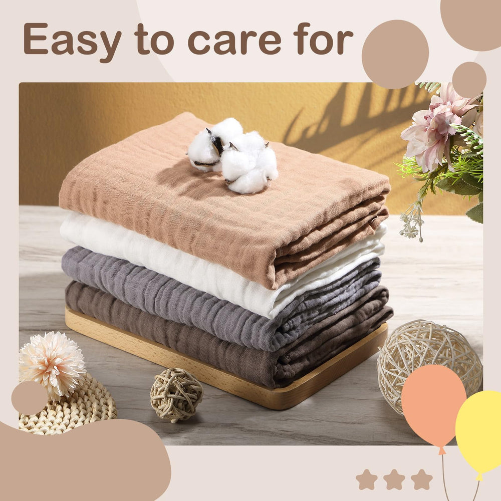 Peryiter six-layer muslin towel, highly absorbent bath essential.