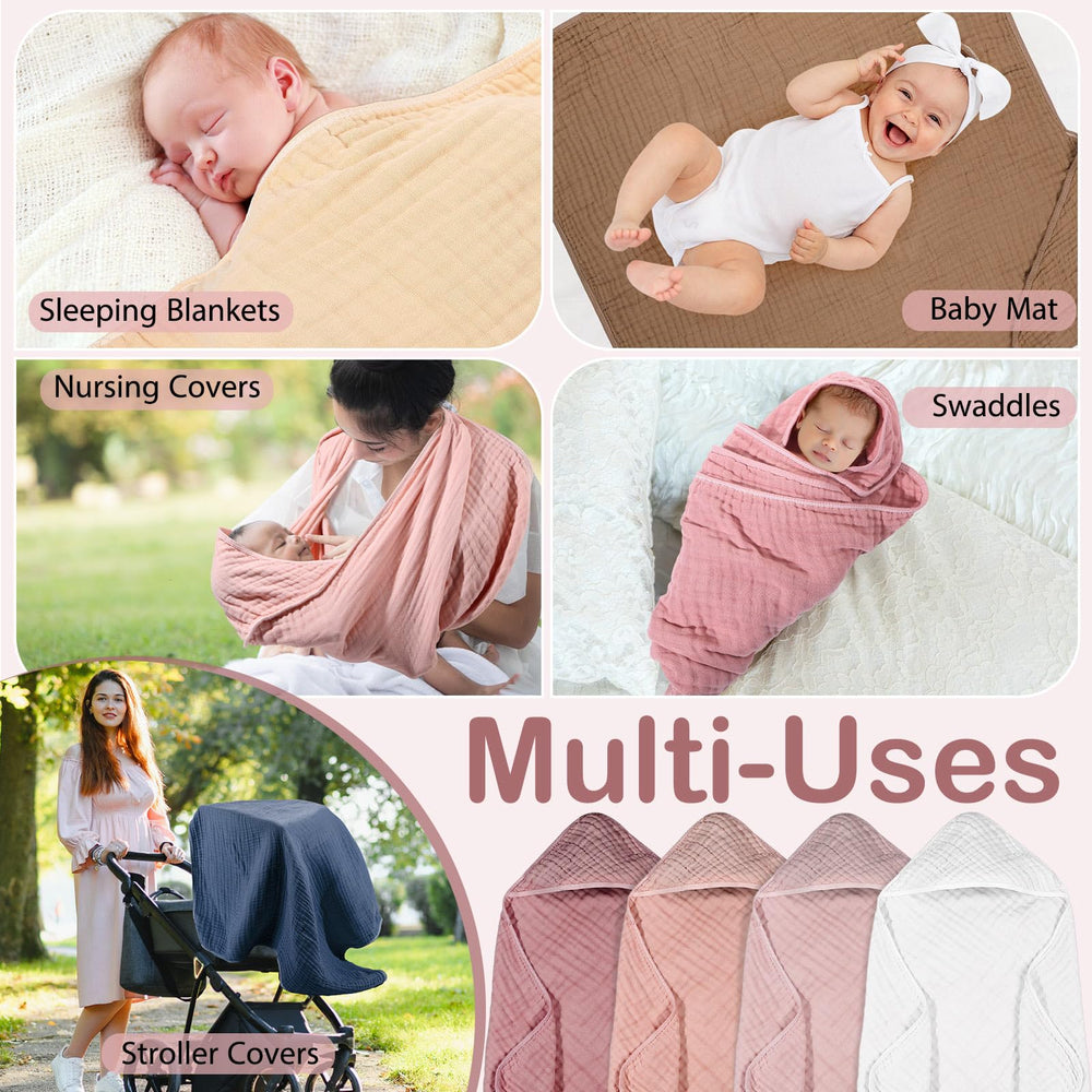 Peryiter soft-touch muslin fabric feels gentle on delicate skin