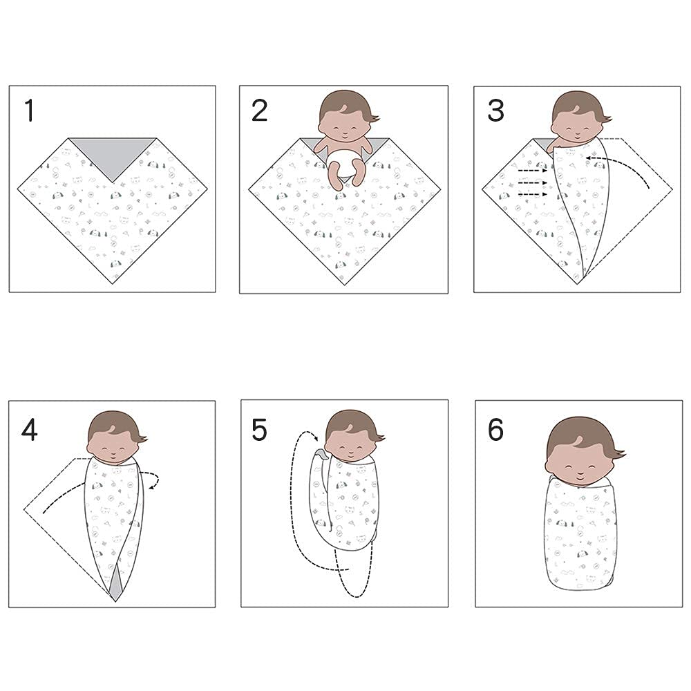 PESAAT newborn hat swaddle coffee use demonstrates convenient daily wear.