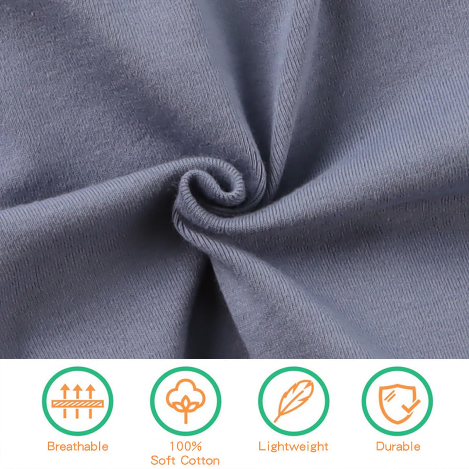 PESAAT bear-ear haze-blue hat close-up with folding brim for adjustable fit.