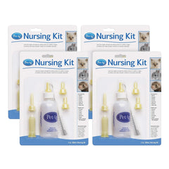 PetAg Nursing Kit 2oz bottle cap enables controlled feeding for tiny animals