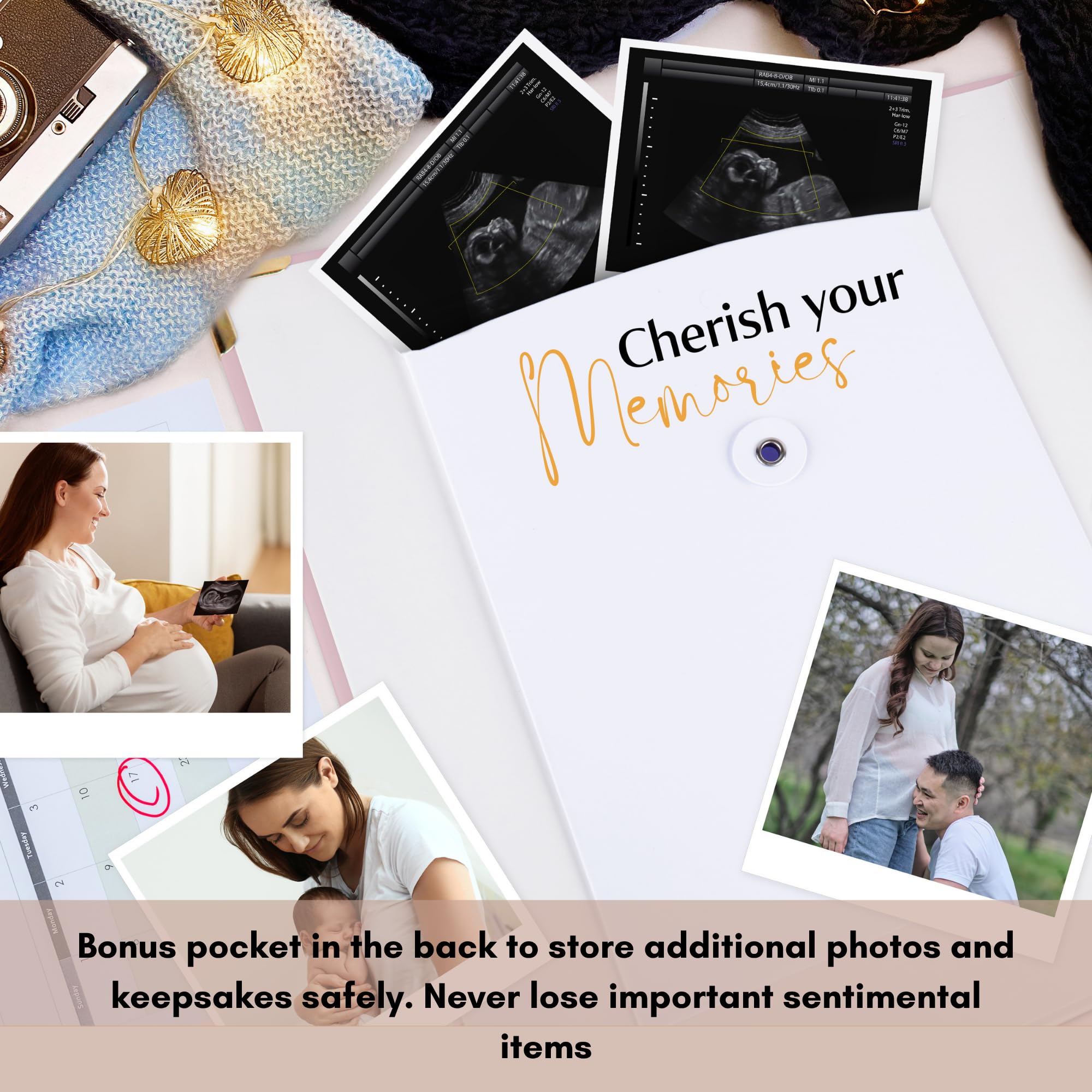 Petal & Pearl PP Pregnancy Journal gender-neutral design suits any parent journey.