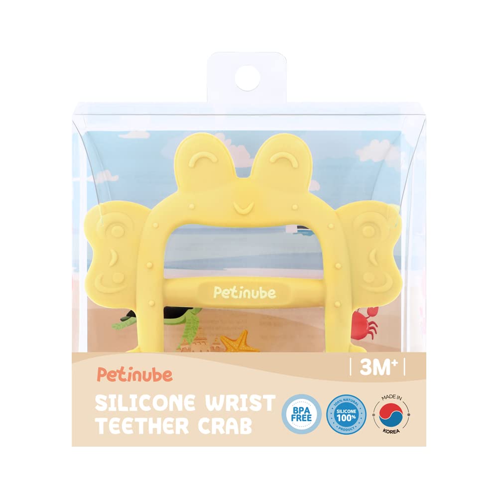 PETINUBE ergonomic wrist teether highlights comfortable wear during playtime.