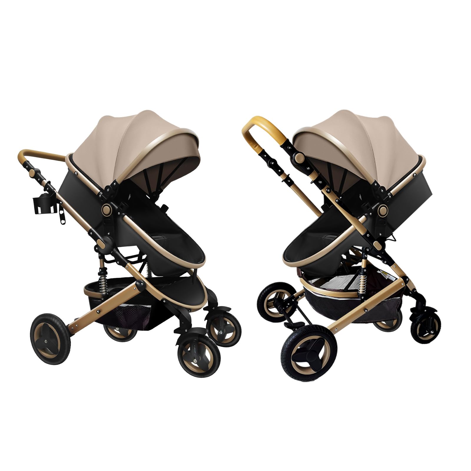 Petit B612 Luxury Stroller durable materials ensure long-lasting use in daily outings.