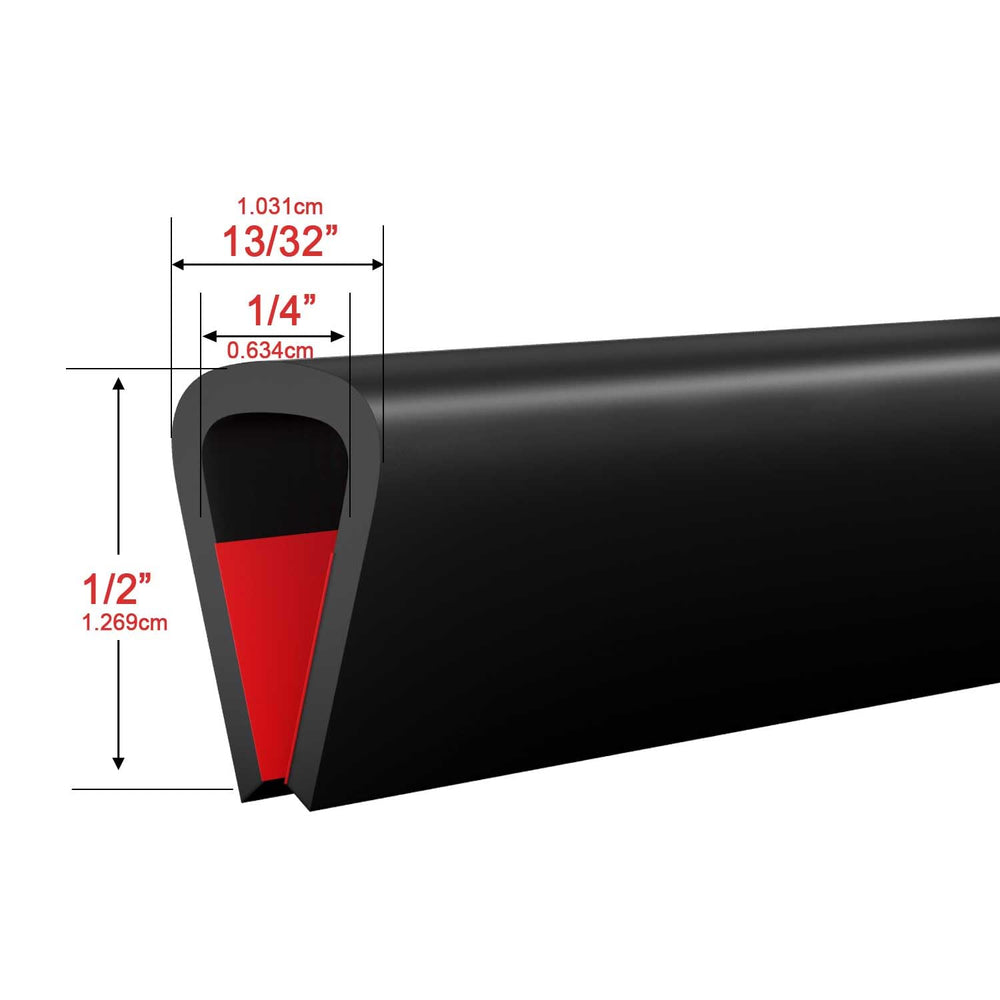 Pettyelf self-adhesive U-channel enables quick, glue-free installation.