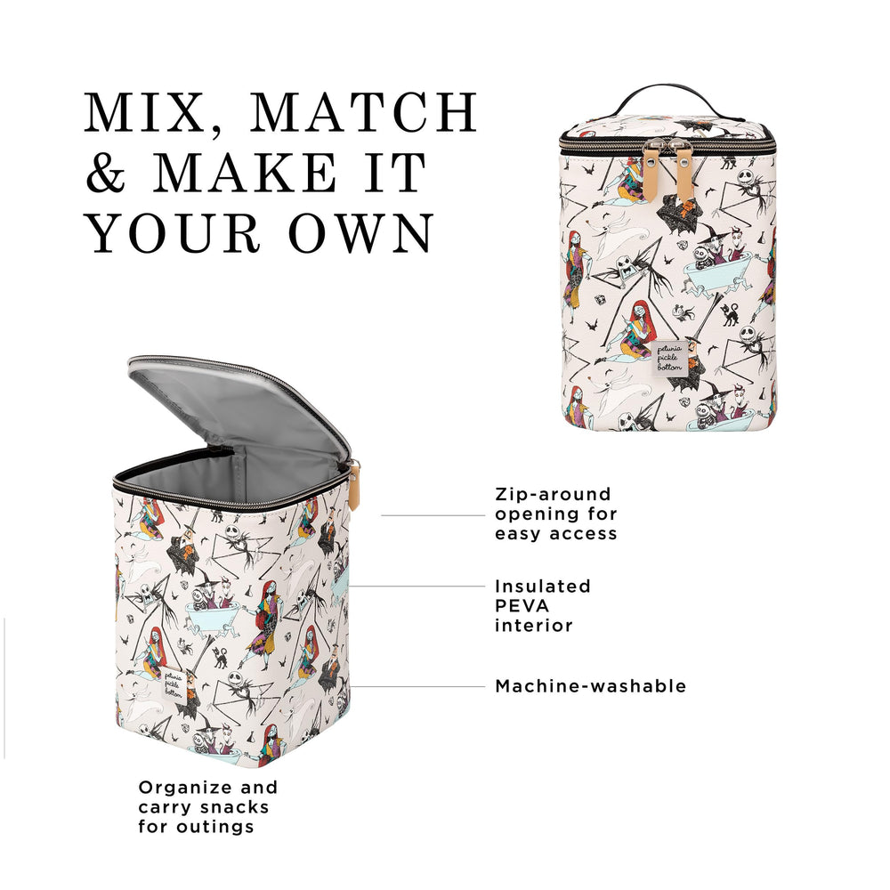 Petunia Pickle Bottom Cool Pixel Plus durable PEVA finish allows wipe-clean maintenance.