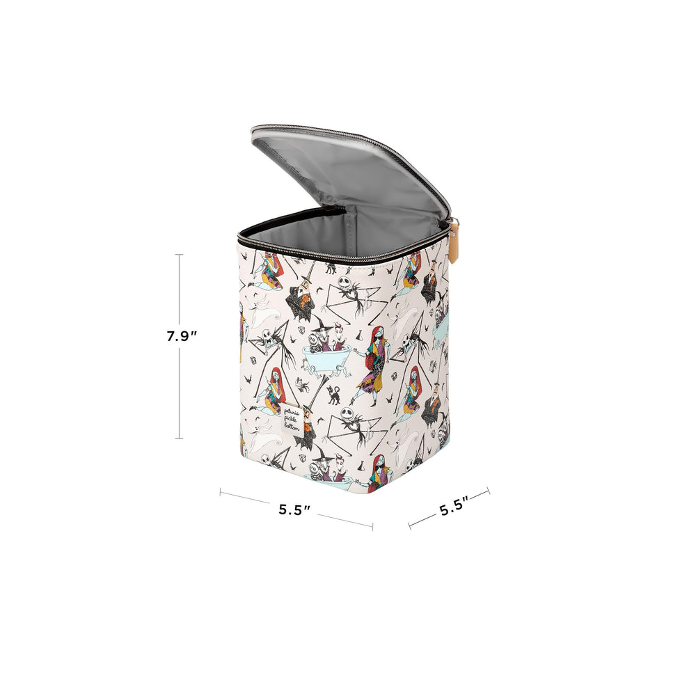 Petunia Pickle Bottom Cool Pixel Plus generous dimensions fit tall bottles and sippy cups.
