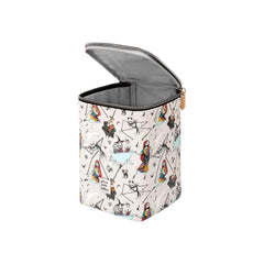 Petunia Pickle Bottom Cool Pixel Plus wide opening enables easy snack access during outings.