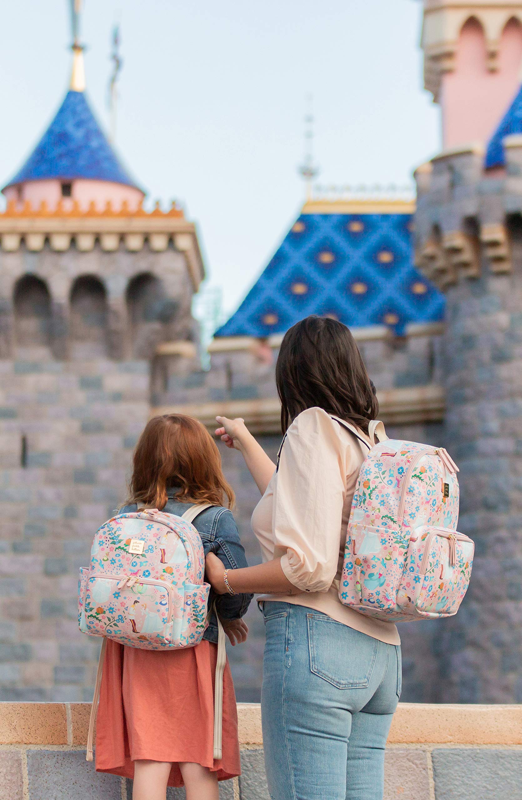 Petunia Pickle Bottom District Backpack Pink, everyday-use design suits travel, errands, and outings