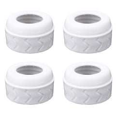 PEUTIER bottle nipple collar ring 4pc pack provides a secure seal for Dr. Brown's bottles