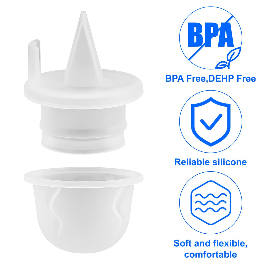 PEUTIER BPA-free and DEHP-free pump parts—safe materials for frequent cleaning.