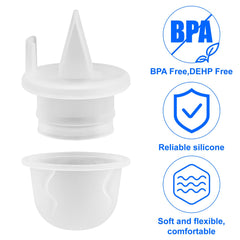 PEUTIER BPA-free and DEHP-free pump parts—safe materials for frequent cleaning.