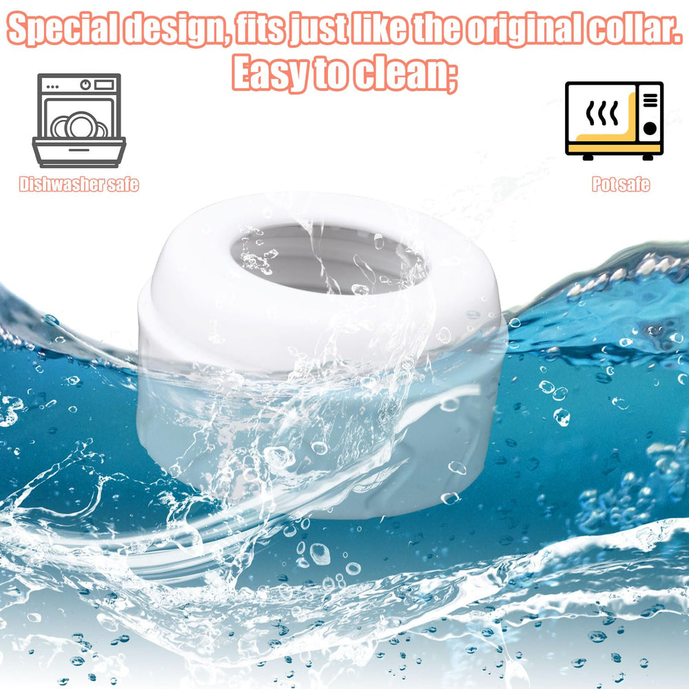 PEUTIER collar rings keep formula or milk fresh with a tight seal