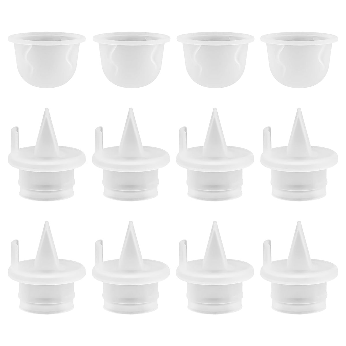 PEUTIER BabyBuddha Zoomee valves—eight-pack for reliable sealing and spare parts.