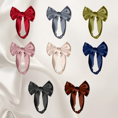 PEUTIER velvet baby bow champagne for comfortable photo shoots and special occasions.