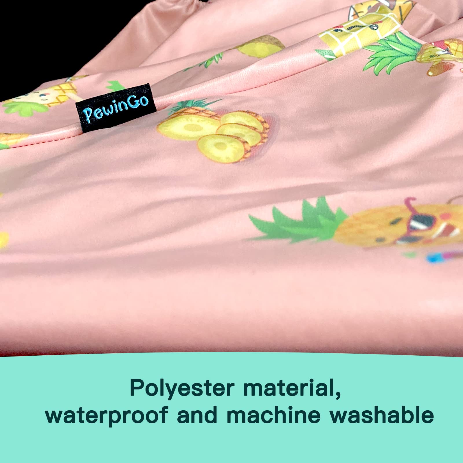 PewinGo elastic cord care pink image recommends laundry bag to protect during washing