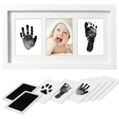 PewinGo baby handprint kit inkpad close-up, showing safe, mess-free prints