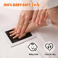 PewinGo clean-touch ink pads packaging highlights mess-free baby imprinting