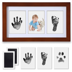 Pewingo inkless handprint pad closeup for mess-free baby prints