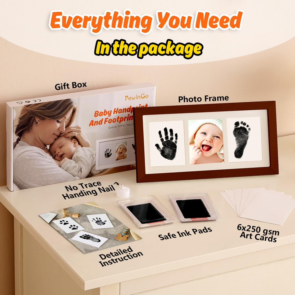 Pewingo kit contents show inkless pads and cards