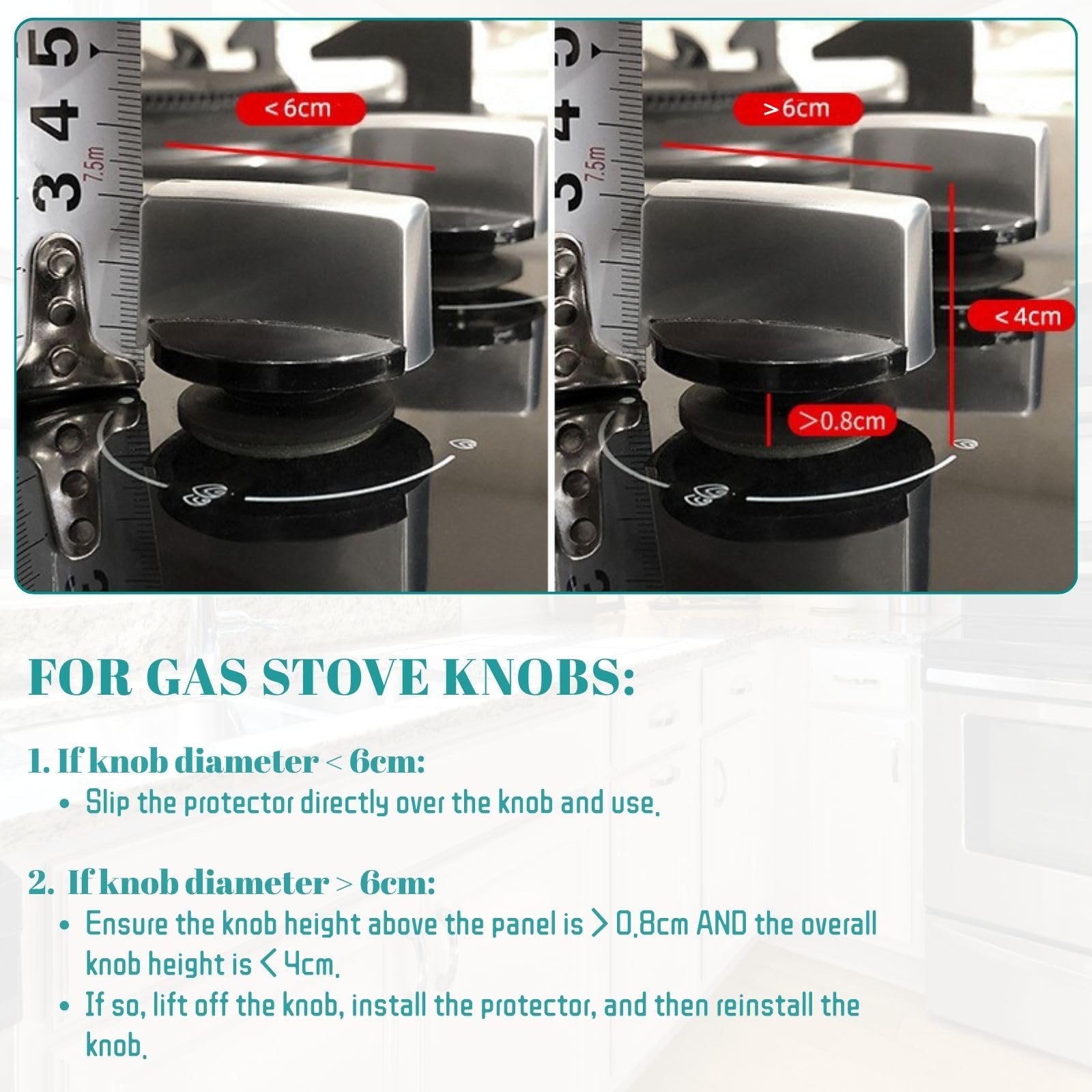 Pewosrid stovetop safety with heat-resistant, oil-resistant plastic protects while cooking.
