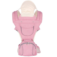 PEYWKANZT baby carrier hood pink provides all-season comfort for baby and caregiver.