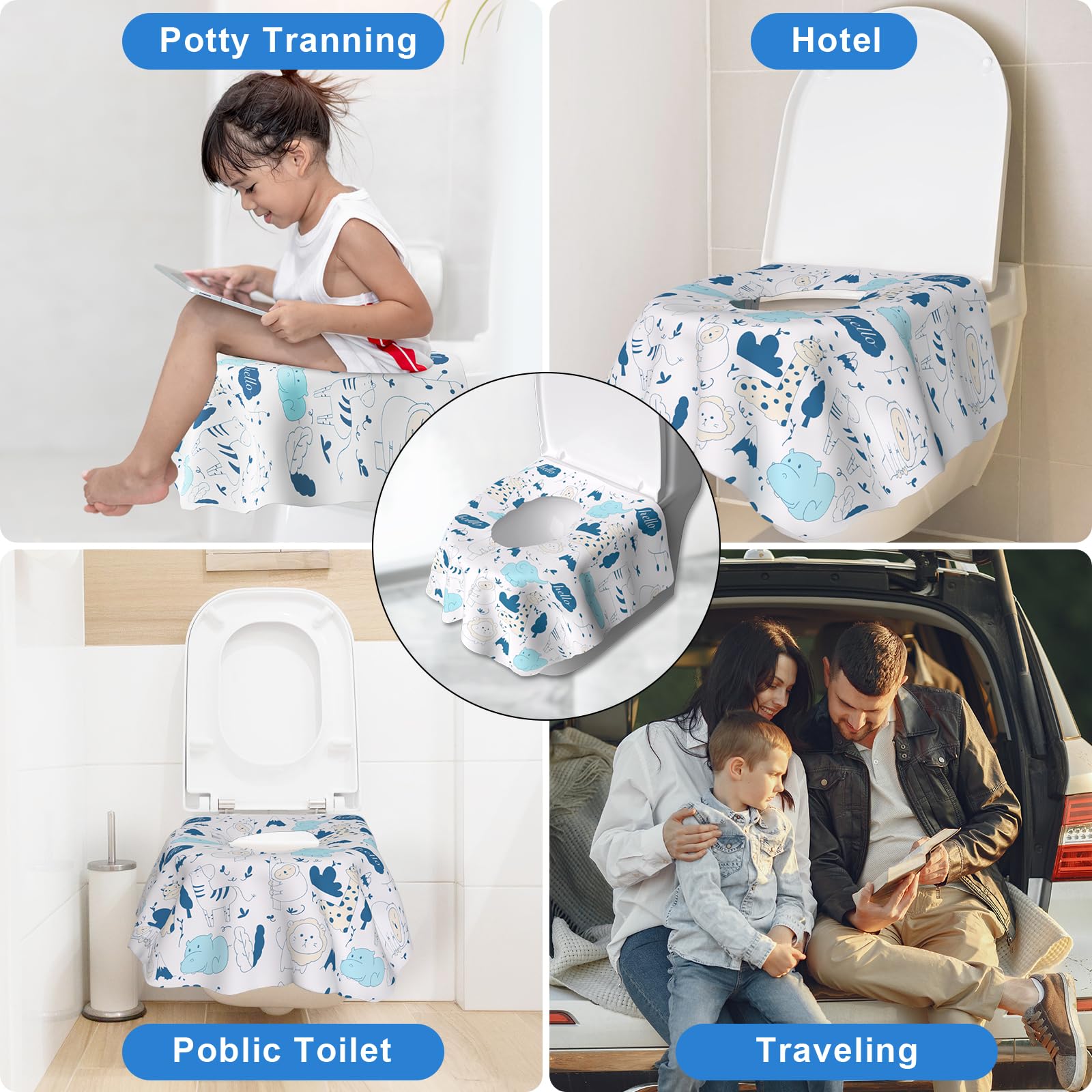 Peyazoco compact individual pack for easy disposal and portability