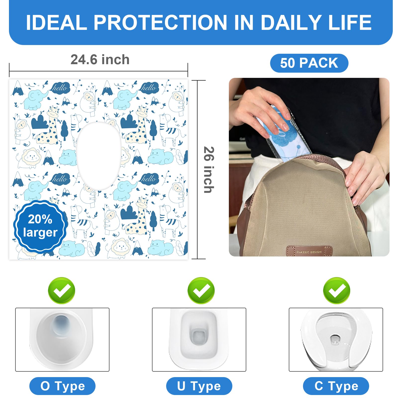 Peyazoco soft waterproof material for clean, comfortable public restrooms