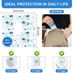 Peyazoco soft waterproof material for clean, comfortable public restrooms