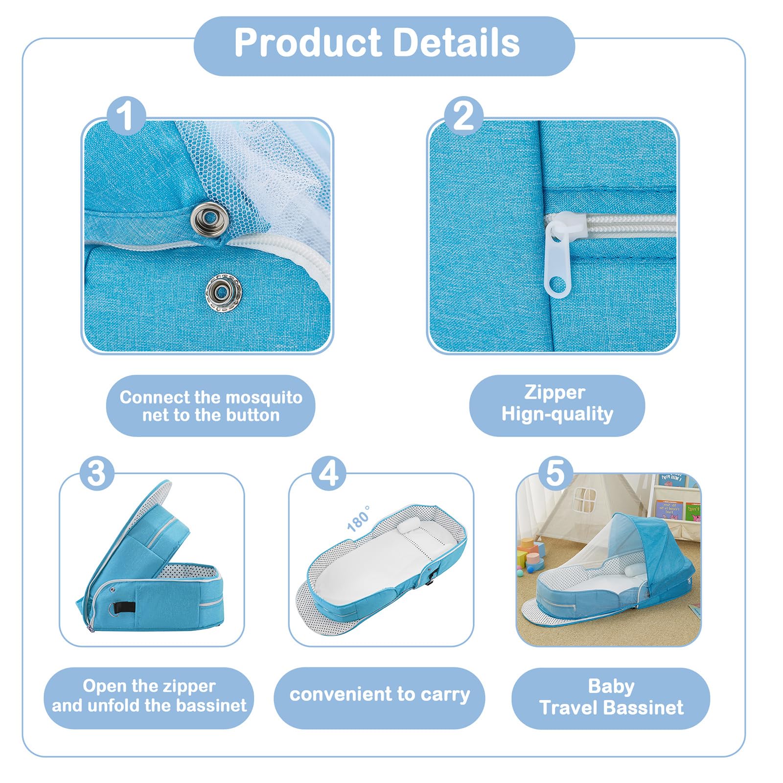PGONEEE padded comfort features with soft pad and breathable mesh