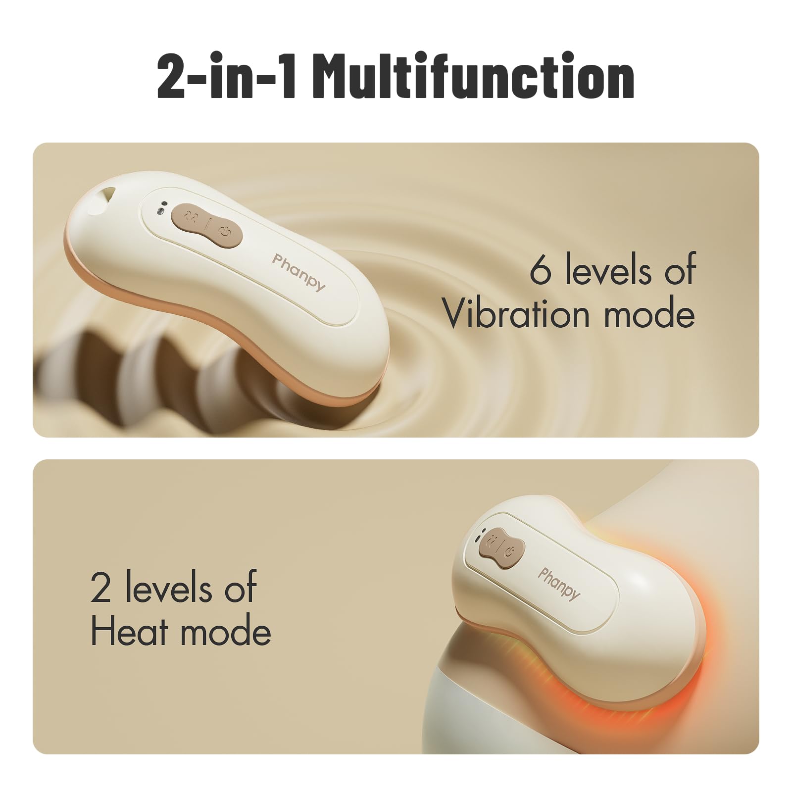 Phanpy vibration mode close-up shows massage during pumping