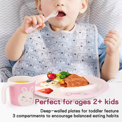 PHEENOWL cup with handle provides easy grip for toddlers