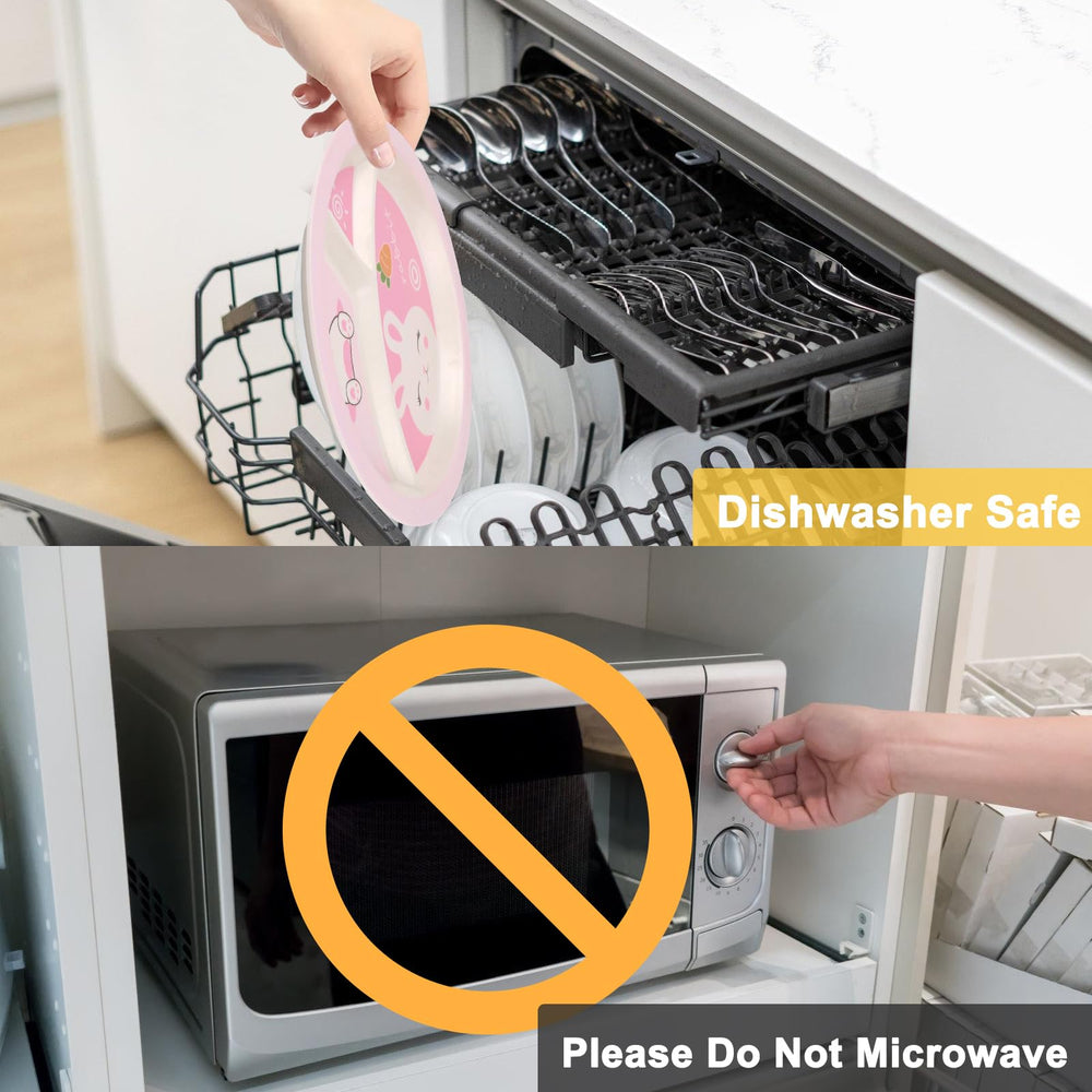 PHEENOWL set is top-rack dishwasher safe for quick cleaning