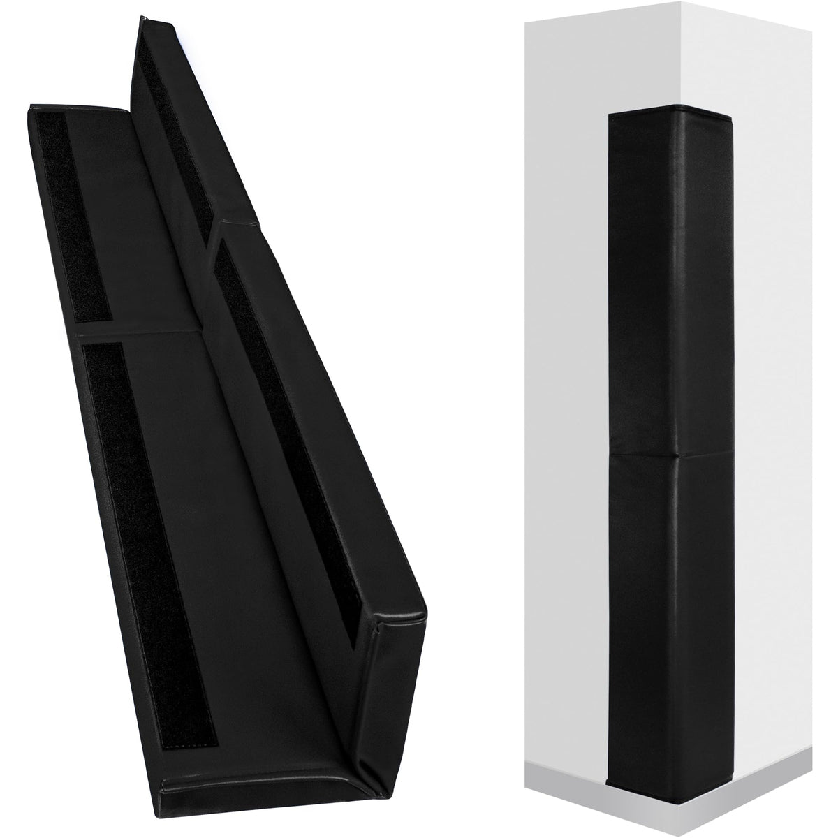PHENEPUS wall corner pad 6ft tall provides heavy-duty cushioning for gym walls.