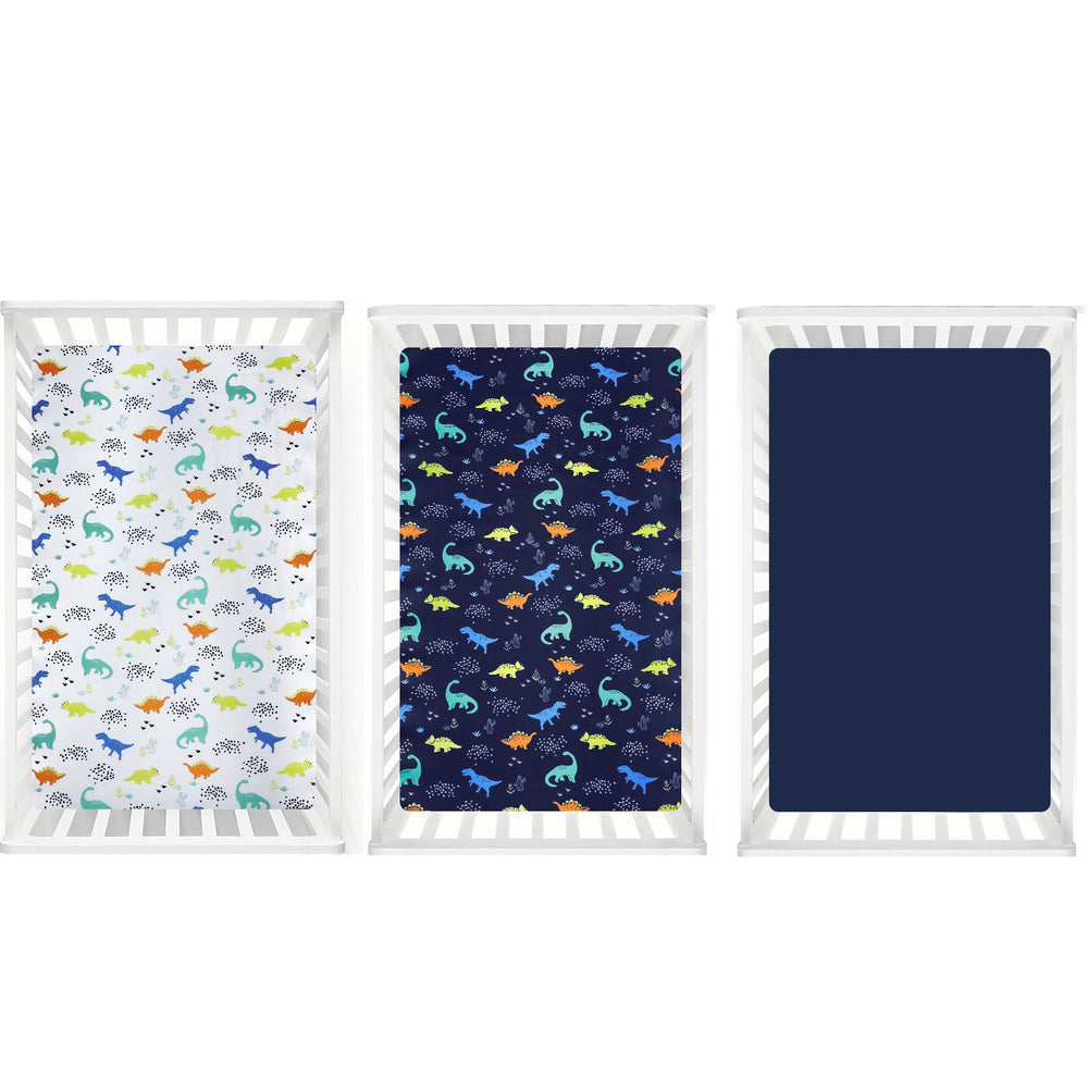 PHF baby sleep scene with dinosaur pattern demonstrates gift-worthy nursery styling.