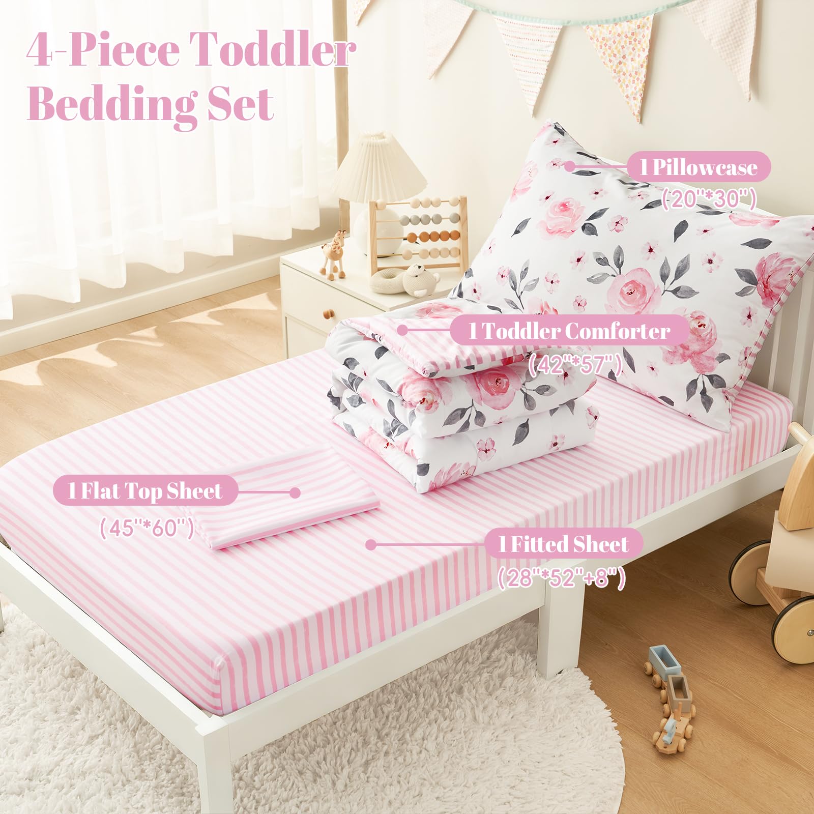 PHF bedding-set-gift-packaging ready for gifting in floral style.