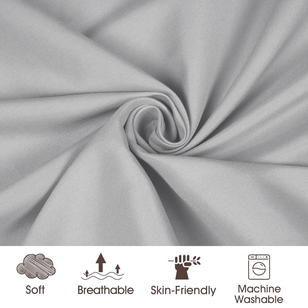 PHF changing pad cover grey two-pack close-up on breathable material for airflow