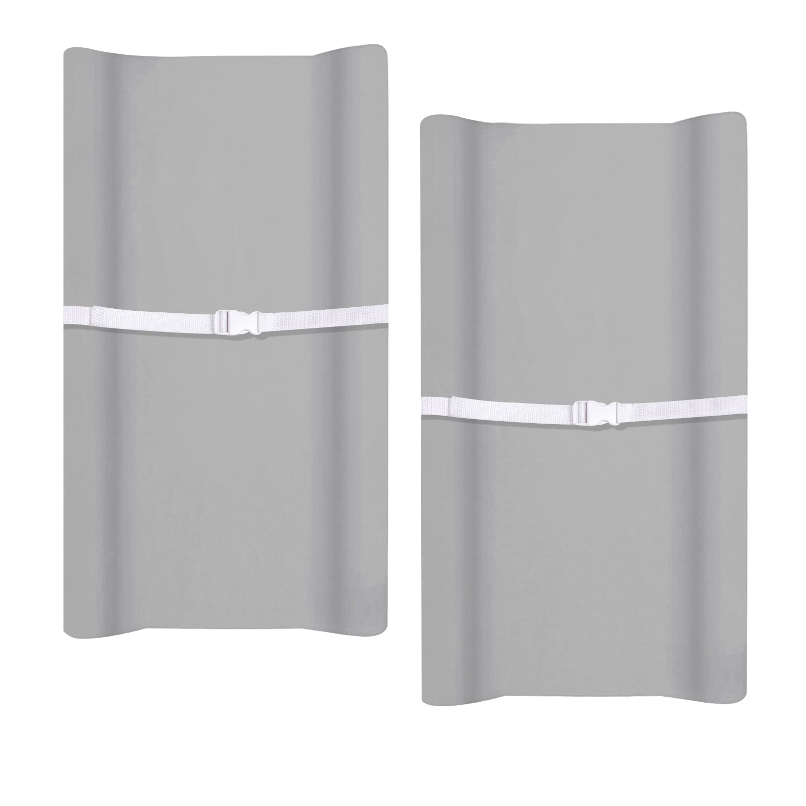 PHF changing pad cover grey two-pack packaging showing two-pack convenience