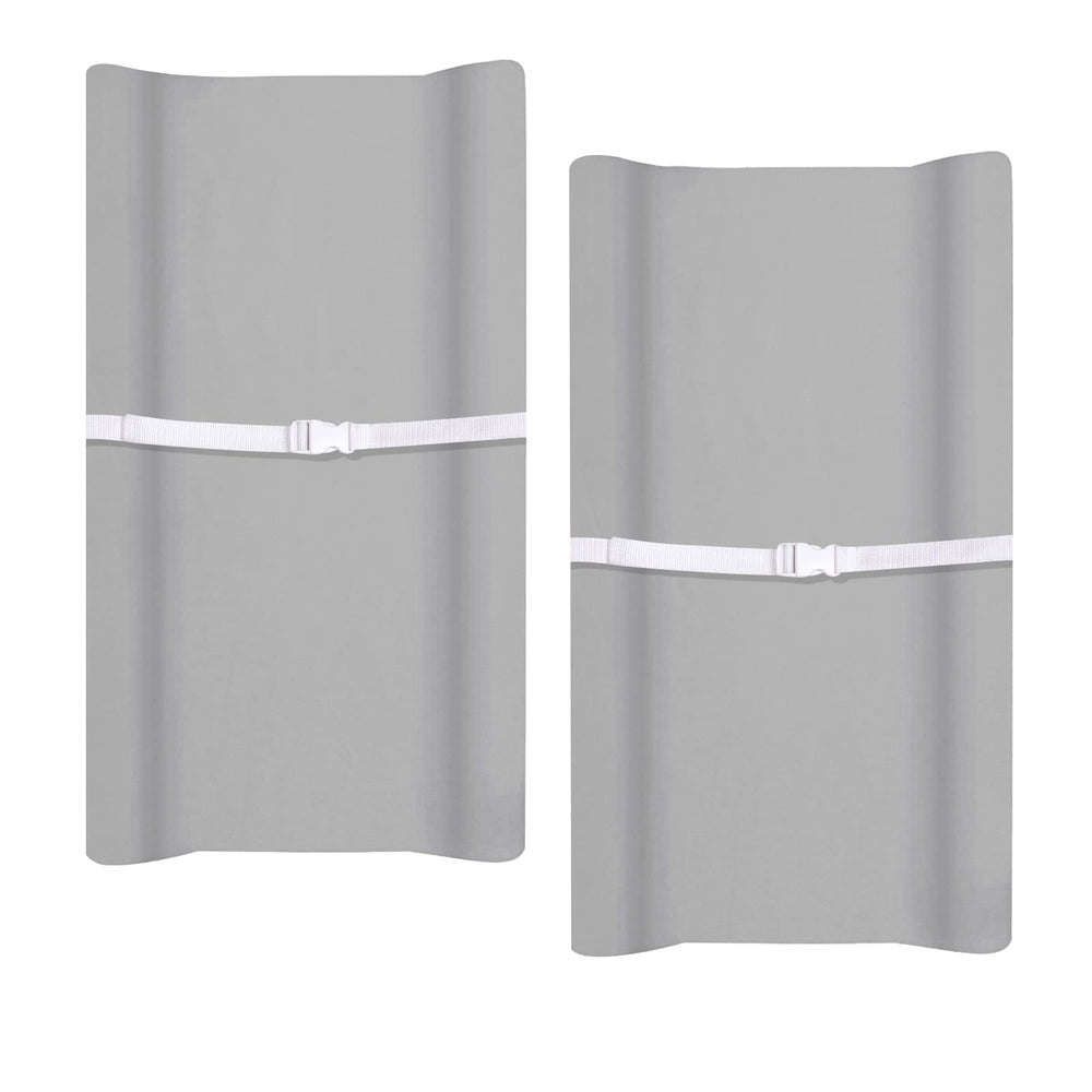 PHF changing pad cover grey two-pack packaging showing two-pack convenience