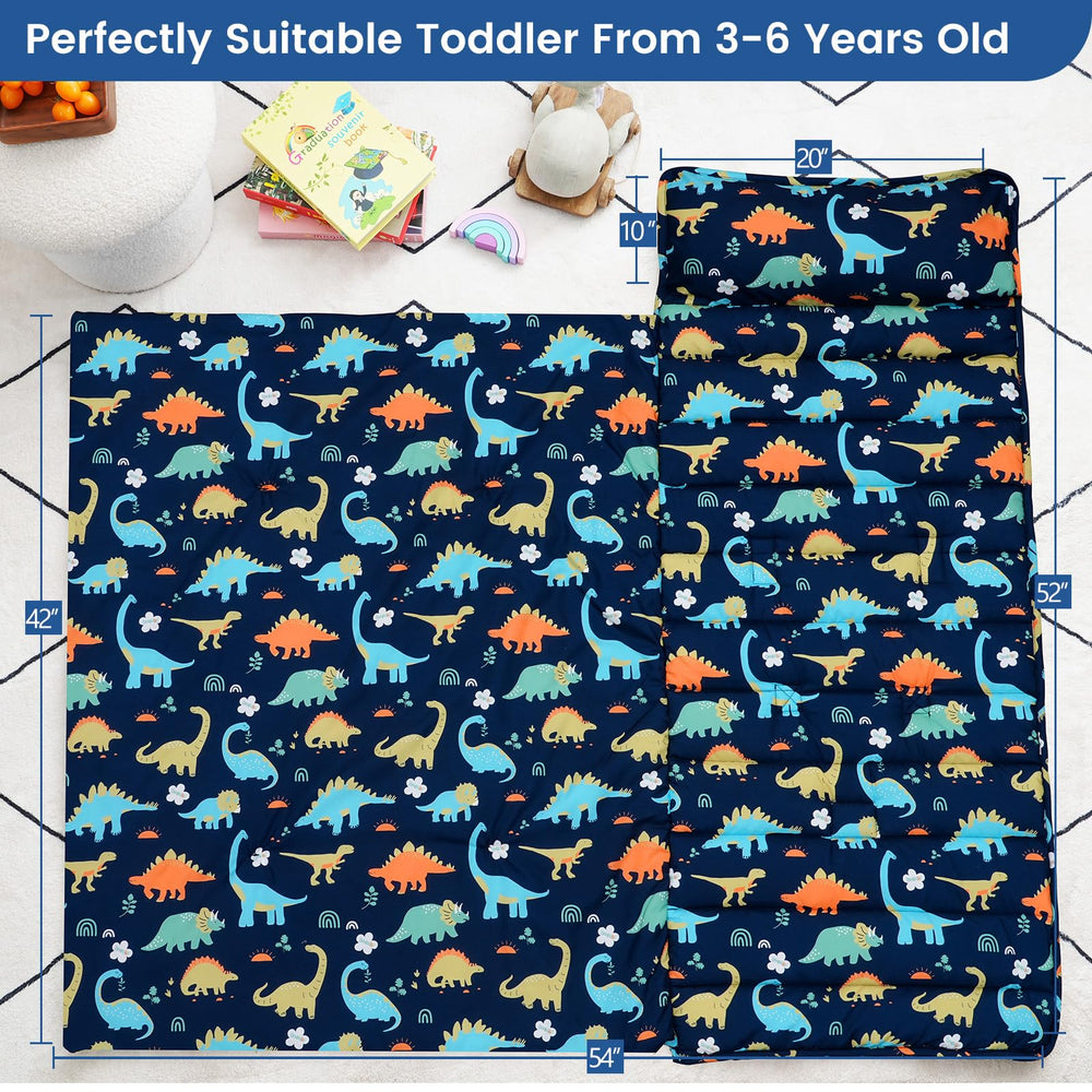 PHF Dinosaur Nap Mat dinosaur pattern fuels imaginative nap time