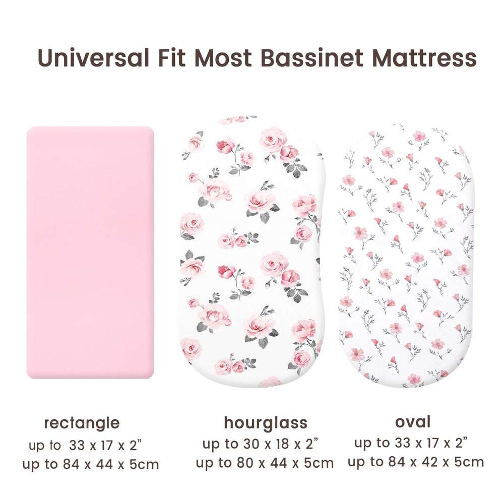PHF encased-edge stitching on bassinet-sheets shows durability.