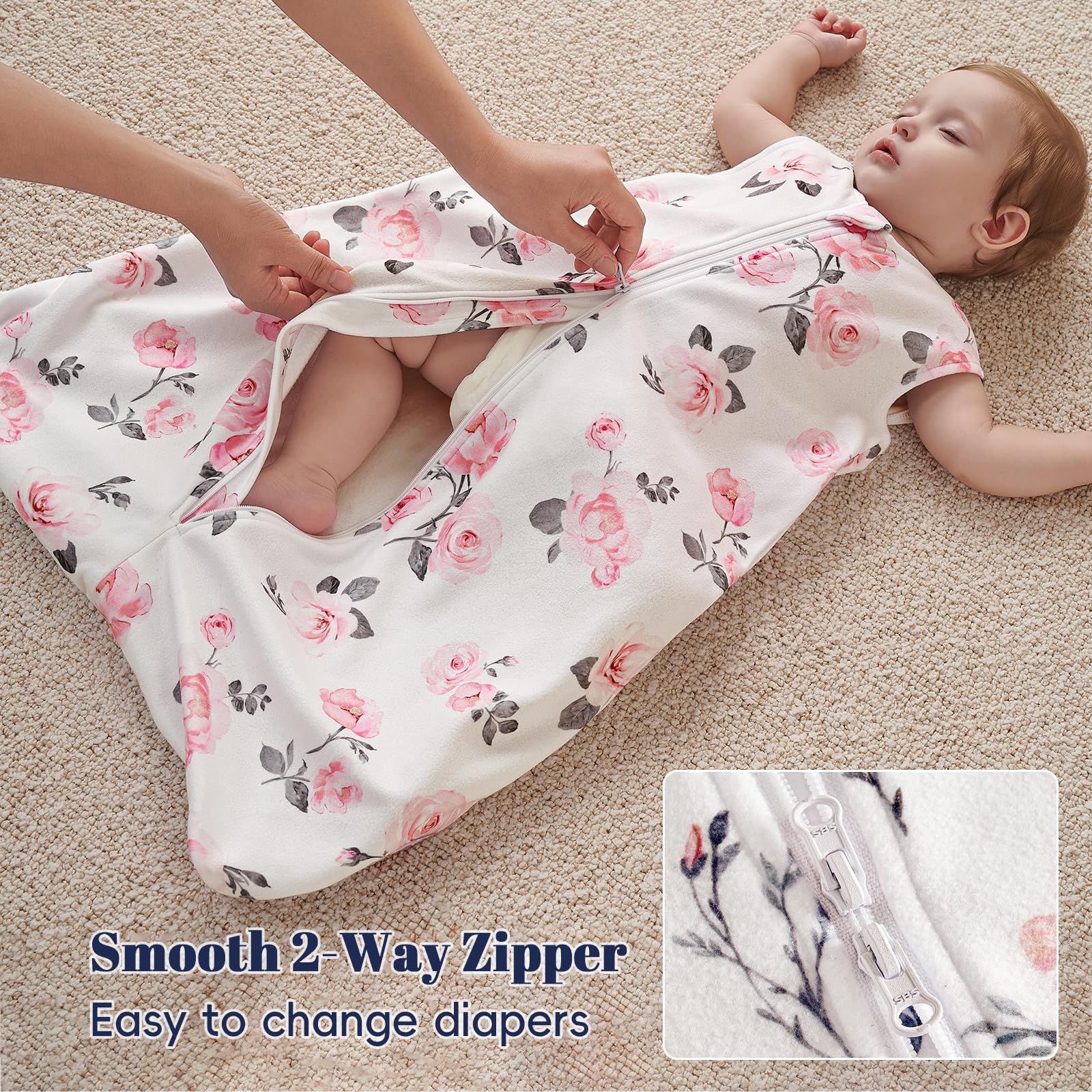 PHF medium size baby sleep sack reference for 6-12 months.