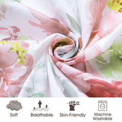 PHF Microfiber Soft-Touch sheet close-up, silky feel for baby comfort.