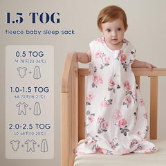 PHF microfleece close-up shows soft, breathable fabric suitable for sensitive skin.