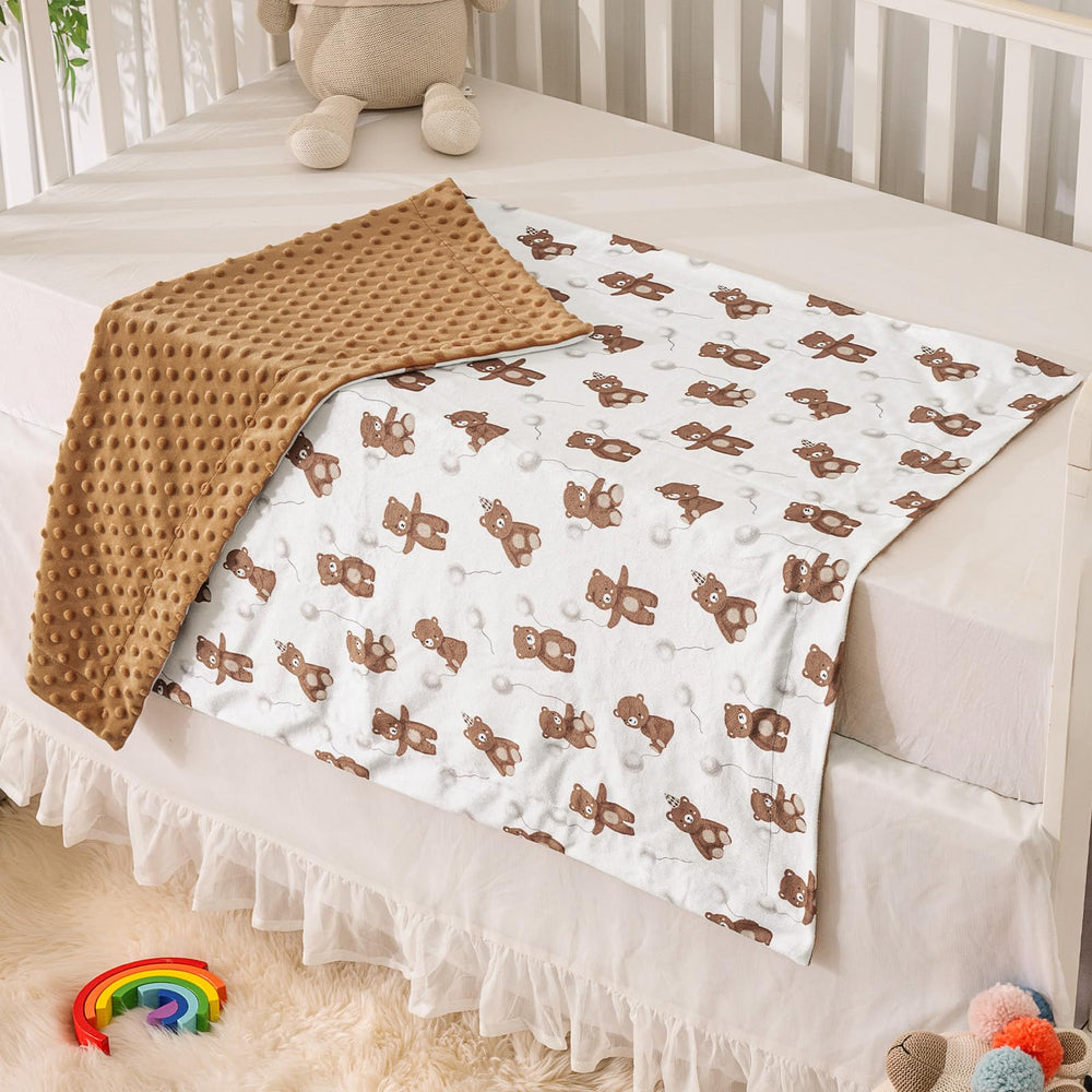 PHF Minky 40x50 toddler size suitable for naps and travel.