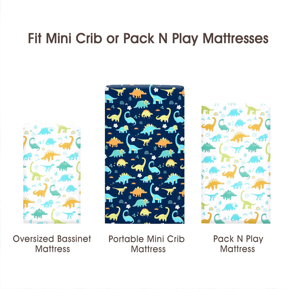 PHF pack-n-play sheet shown on a playard for convenient use