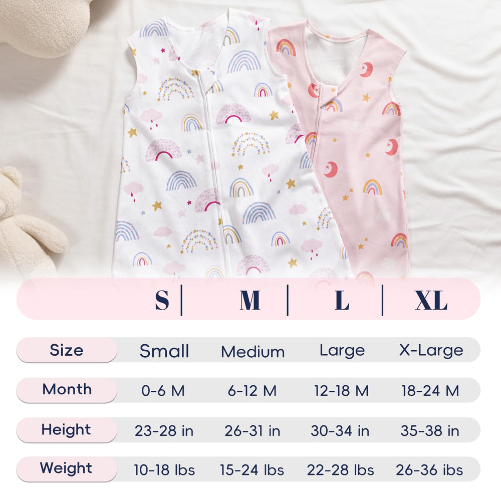 PHF rainbow sleep sack care tips ensure durability and softness.