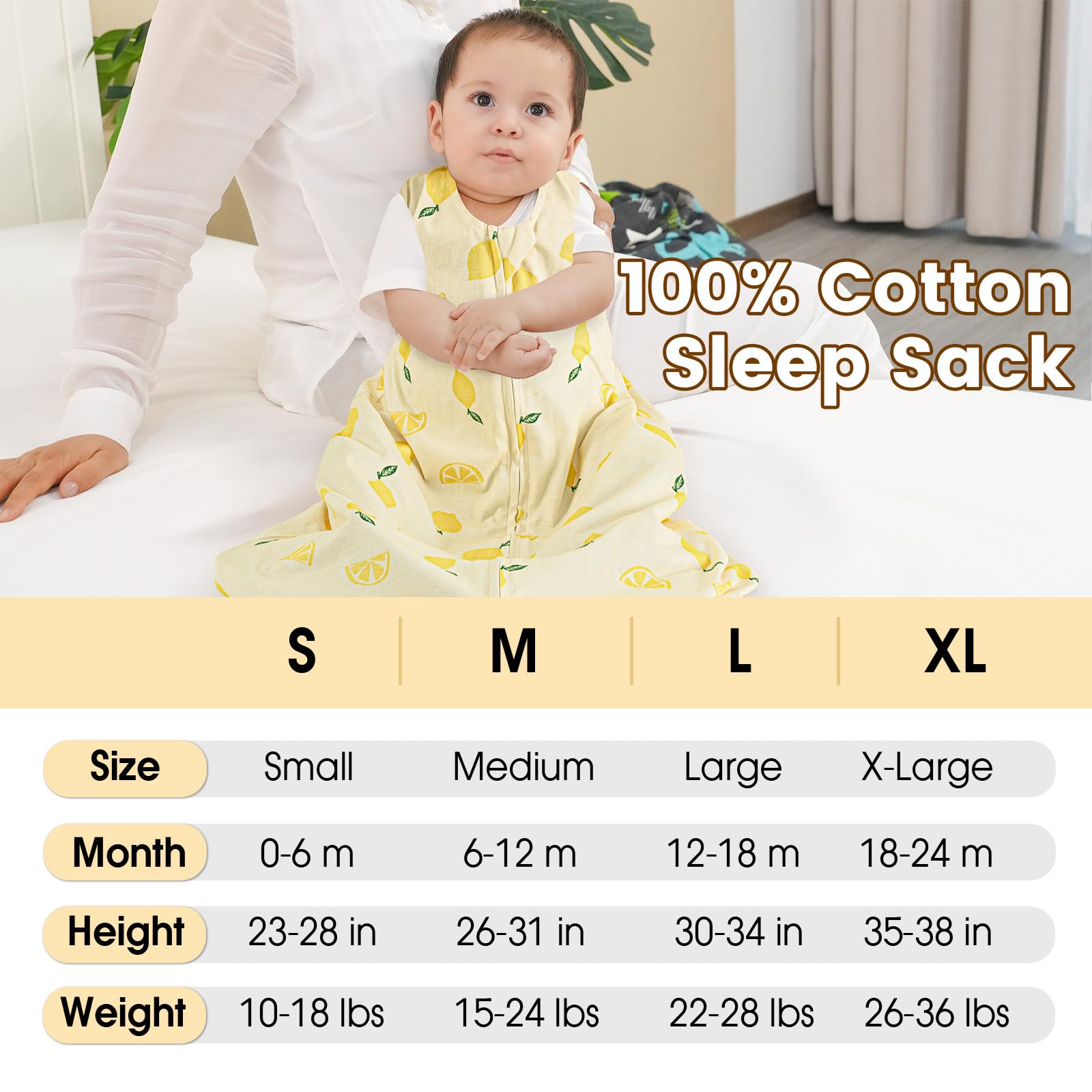 PHF organic cotton texture close-up emphasizes breathable, gentle sleep